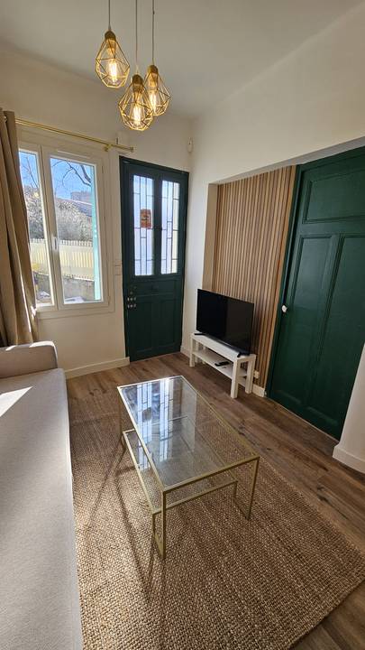 Séjour après rénovation locatif