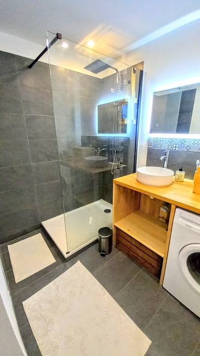 Salle de bain après rénovation