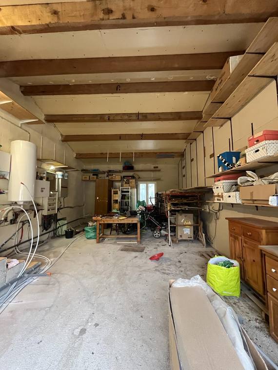 Séjour avant rénovation locatif