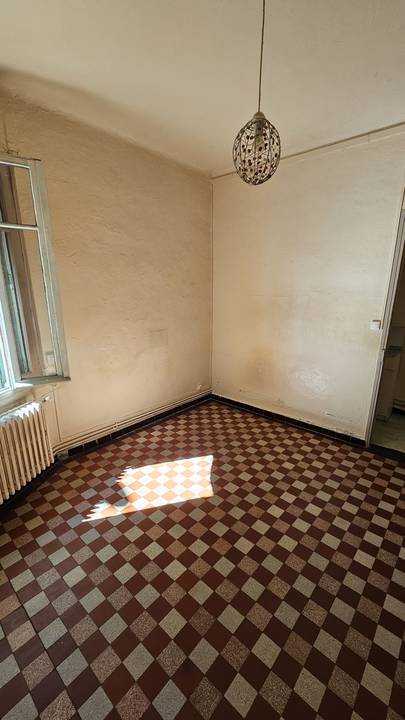 Chambre avant rénovation locatif